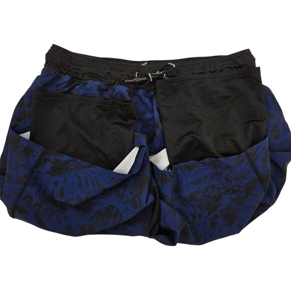 Body Glove Dual Layer Print 2-in-1 Hybrid Activewear Shorts Size Large - Picture 6 of 6